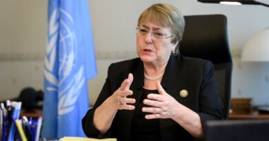 Bachelet reitera su respaldo al diálogo entre el Gobierno y la oposición