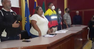 Jurementados miembros del CLPP en Miranda