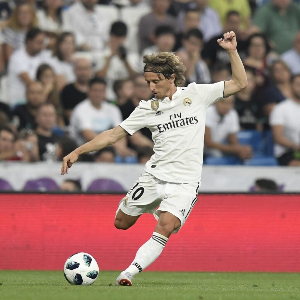 Luka Modric renovó un año más con el equipo Real Madrid