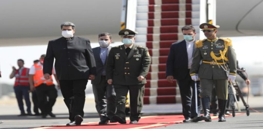 Maduro llegó a Irán