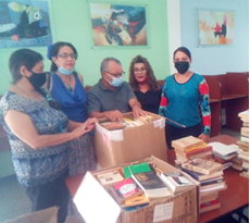 Grupo de apoyo realizó donación de 321 libros a la biblioteca “David Scott” del municipio Lagunillas