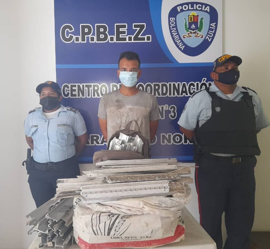 Lo detuvo el Cpez por hurtar en LUZ