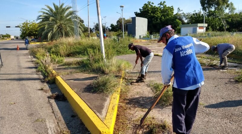 Sedemaul realizó operativo de aseo vial en el sector Tamare