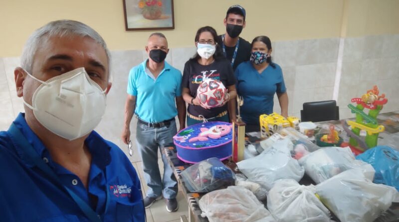 Voluntarios por Lagunillas realizó contribución a la Fundación Divino Niño