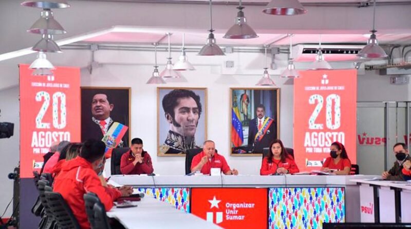 PSUV escogerá este fin de semana jefes de calle, comunidad y UBCH