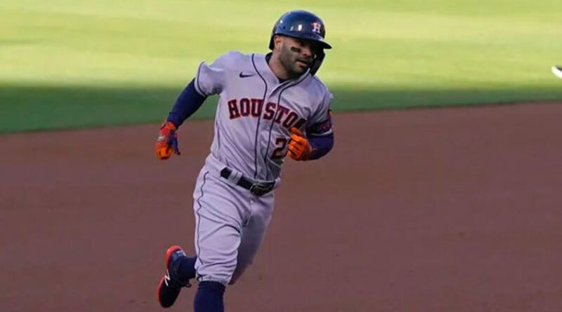 José Altuve llegó a su juego 32 abriendo con cuadrangular