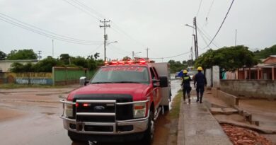 Cuerpos de Seguridad atienden emergencias en Miranda por lluvias