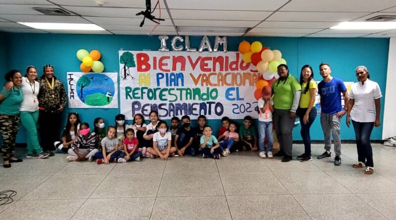 Con el eslogan "Reforestando el Pensamiento" el ICLAM realiza su Plan Vacacional 2022