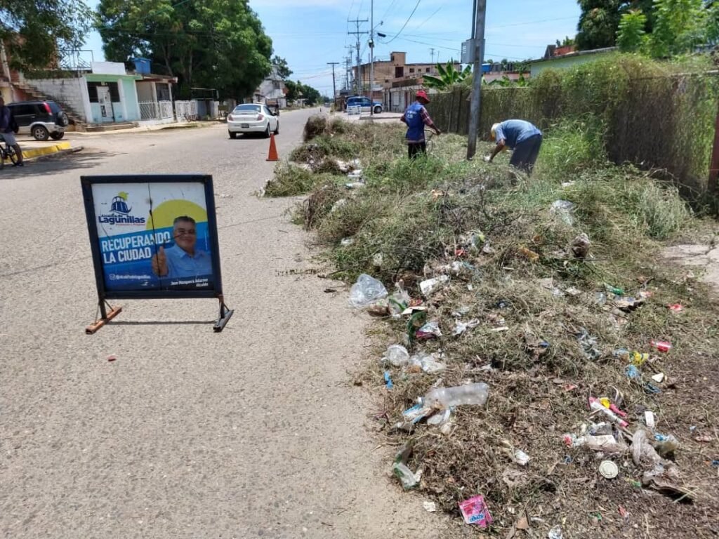 Continúa el plan de recuperación de espacios emblemáticos en Lagunillas