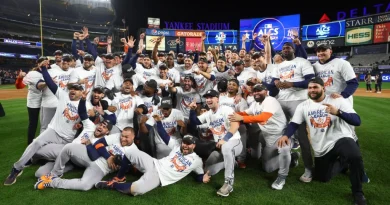 Astros de Houston barrió a Yankees y van contra Filis a la Serie Mundial