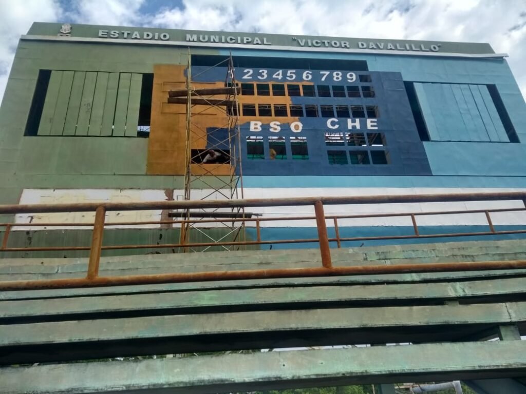 Dan mantenimiento al "Víctor Davalillo" de cara a la pretemporada LVBP