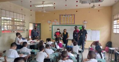 Bomberos del municipio Miranda inspecciona escuelas afectadas por lluvias