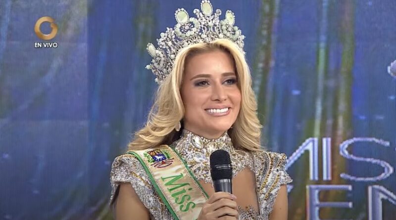 Oriana Palacio fue coronada Miss Venezuela Tierra 2022