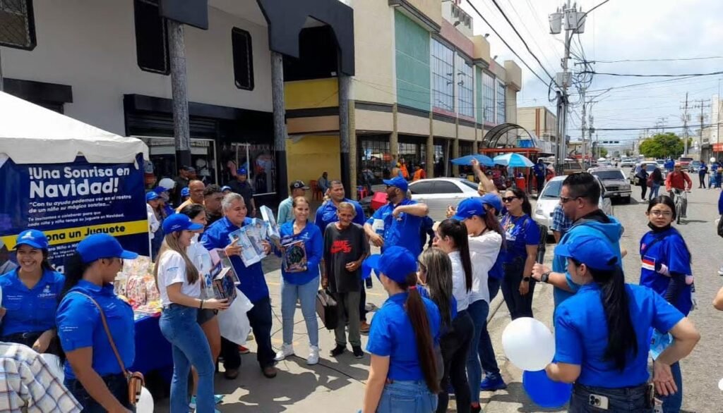 Lagunillas. Con Gran Potazo buscan llevar una sonrisa a los niños en navidad