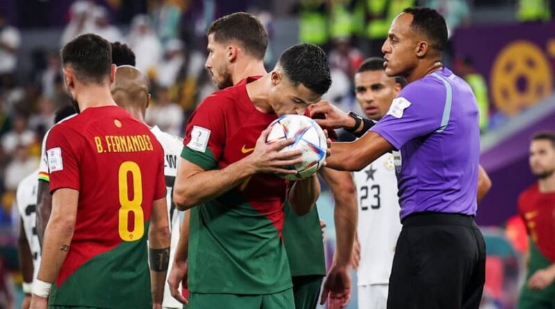 Portugal venció 3-2 a Ghana y CR7 es el primer futbolista en marcar en 5 mundiales