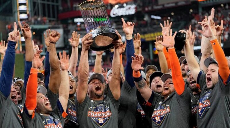 Cubano Yordan Álvarez guió a los Astros a ganar su 2ª Serie Mundial