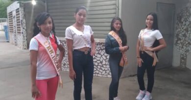 Electas reinas del 22° aniversario de la creación del Santuario Divino Niño