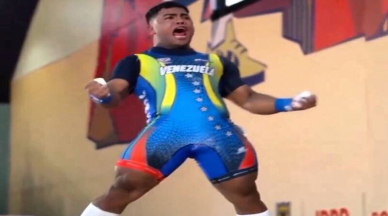 Criollo Keydomar Vallenilla se tituló campeón mundial en pesas