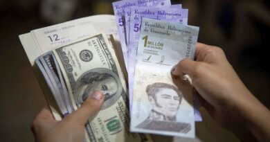 Bolívar se devaluó 6,8 % frente al dólar este jueves 8-D