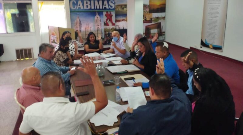 Ediles cabimenses aprueban por unanimidad presupuesto participativo 2023