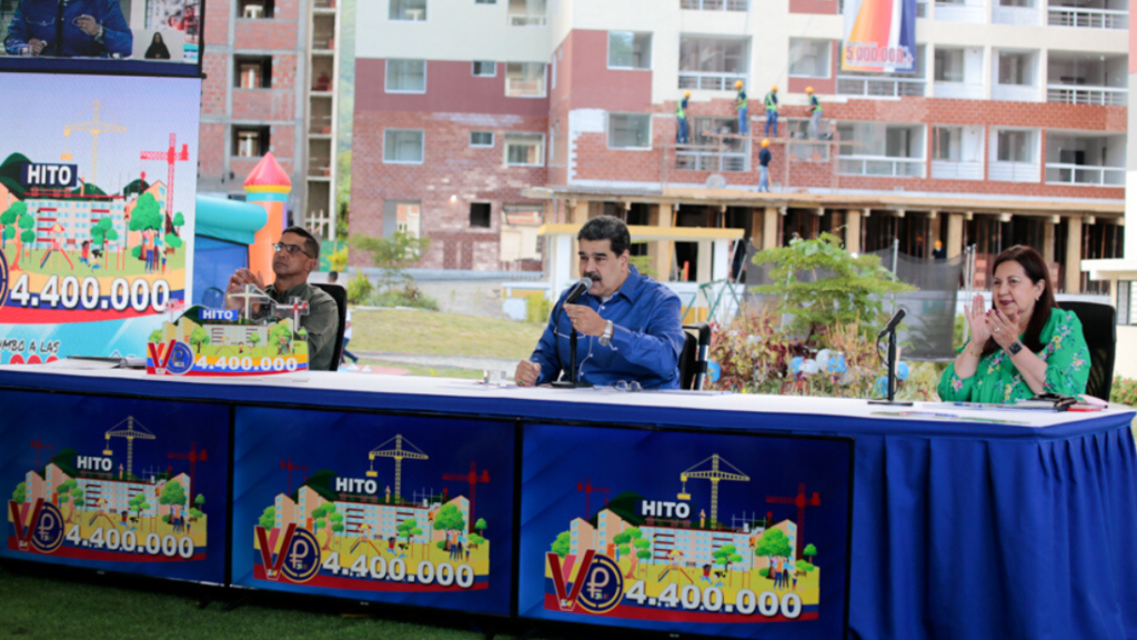 Maduro anunció que en 2023 se construirán 500 mil viviendas