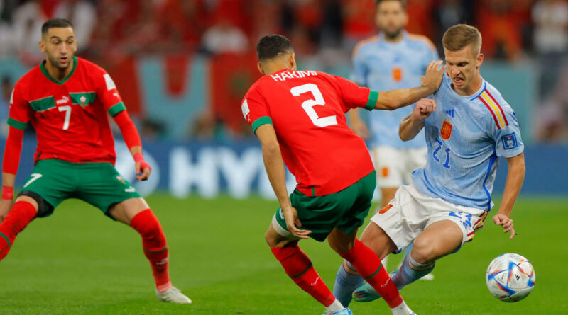 España se estrelló contra Marruecos y quedó fuera del Mundial