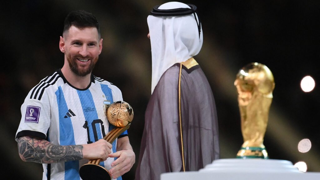 Messi ganó el Balón de Oro del Mundial Qatar 2022