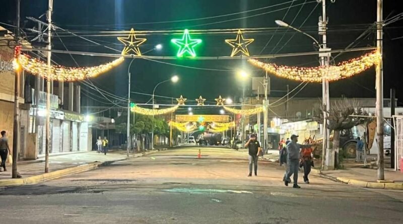 Lagunillas recibe este 2-D la navidad con el tradicional encendido de luces