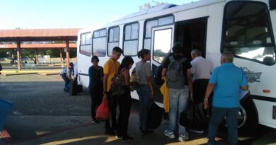 Más de 4 mil pasajeros se movilizaron por la terminal de Ojeda en asueto navideño