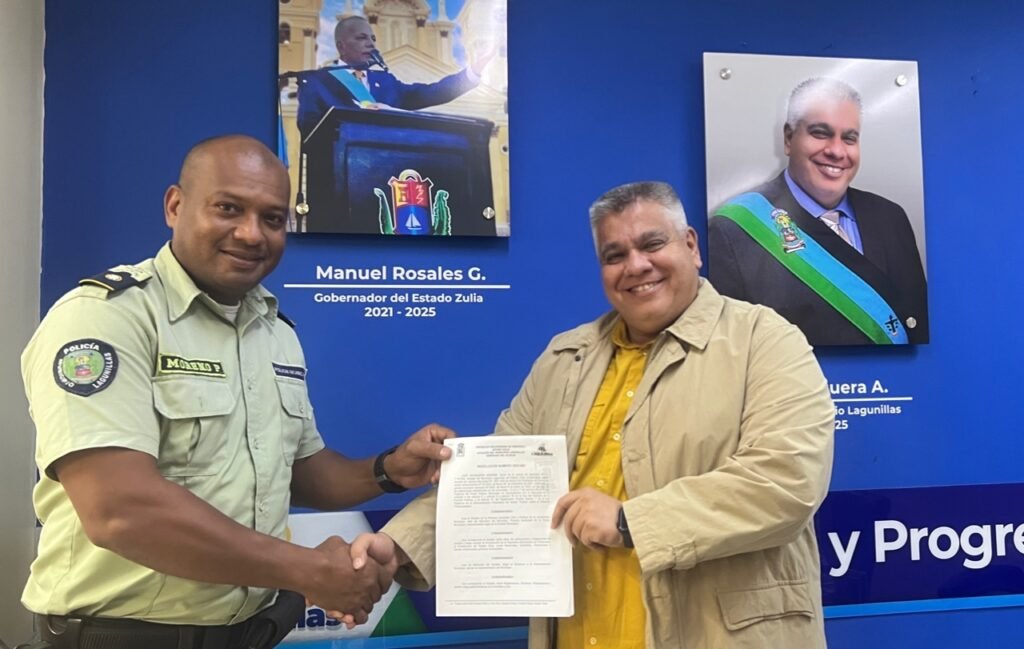 Designan nuevo Director de Seguridad Ciudadana en Lagunillas