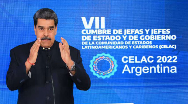 Maduro convocó a países de la CELAC a exigir cese del intervencioninmo en el continente