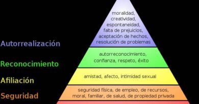 Pirámide de la jerarquía de las necesidades