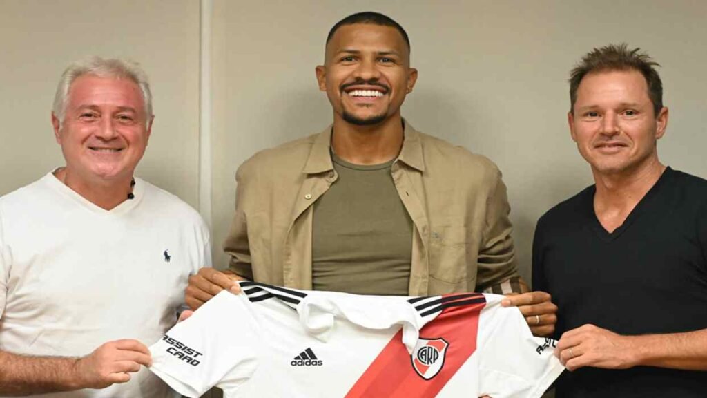 River Plate presentó su nuevo refuerzo: el venezolano Salomón Rondón