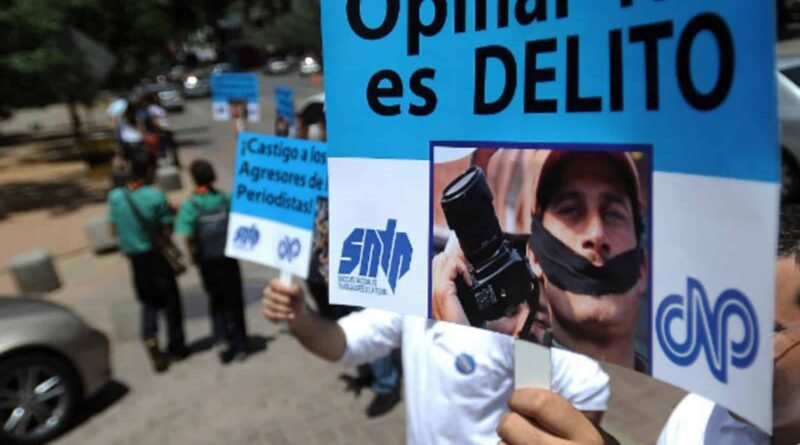 Cepaz documentó 10 actos de criminalización contra periodistas en enero