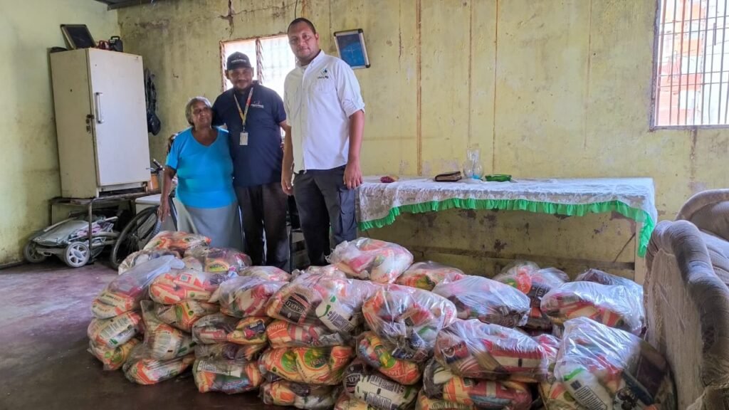 Casas de Alimentación en Lagunillas reciben 15 toneladas de alimentos