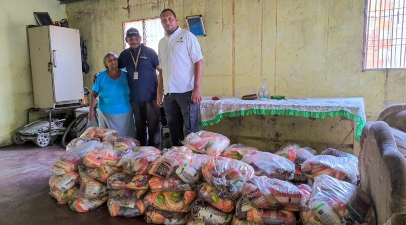 Casas de Alimentación en Lagunillas reciben 15 toneladas de alimentos