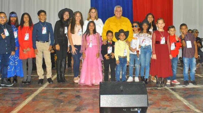 Todo un éxito resultó II Festival Municipal de la Voz Infantil y Juvenil de Lagunillas