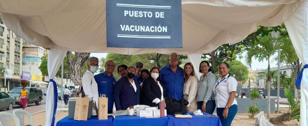 Margarita de Mosquera acompañó jornada de vacunación de Las Américas  en Lagunillas