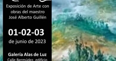 Fundación Alas de Luz abrirá la exposición de arte “Guillén”