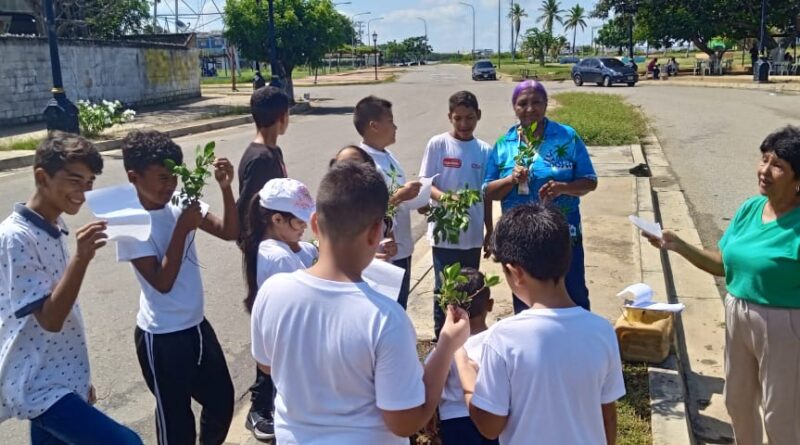 Con jornada de arborización celebran Día del Árbol en Cabimas