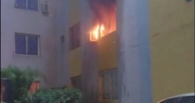 Se incendió un apartamento en el urbanismo Fabricio Ojeda