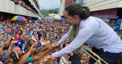 María Corina Machado: "conmigo se inscribió Venezuela"