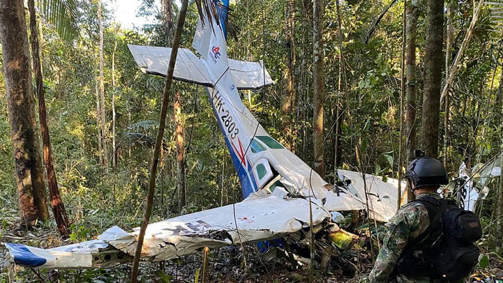 Madre de niños rescatados en la selva permaneció viva por 4 días