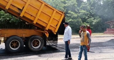 Iniciaron trabajos de asfaltado de la carretera San Pedro-Lagunillas