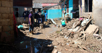 Al menos 121 familias afectadas por lluvias en Táchira y Cojedes