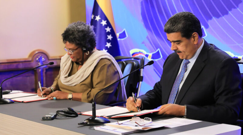Venezuela y Barbados suscribieron acuerdos de cooperación bilateral
