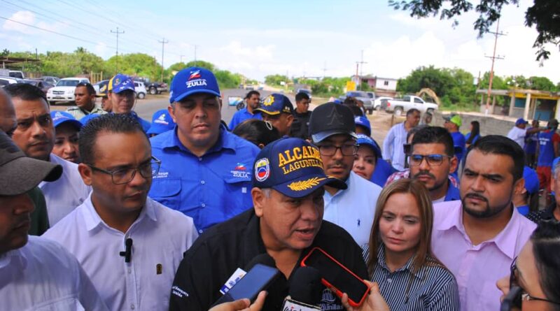 Arrancó Plan de Rehabilitación Vial en la carretera "N" en Lagunillas
