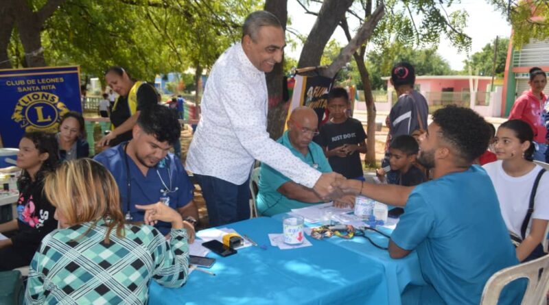 Mega jornada social realizan este J-13 en el municipio Santa Rita