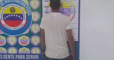 Polilagunillas detuvo a sujeto solicitado por homicidio en Guárico