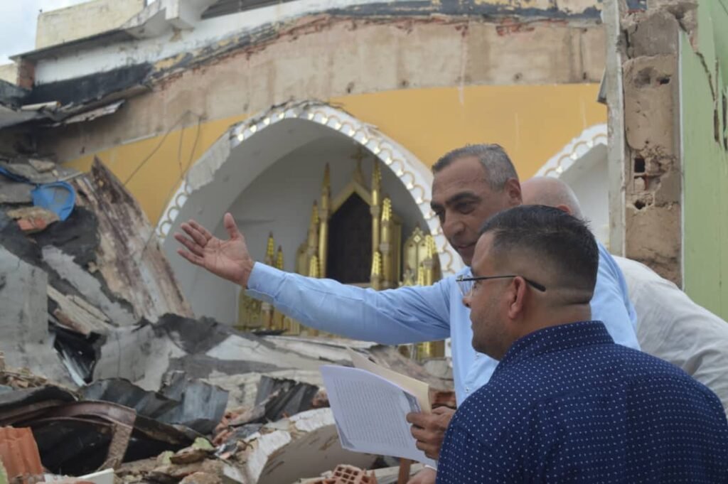 Alcalde Guerrero: 3 niveles de gobierno trabajaremos por restaurar Iglesia Rosario de Aránzazu